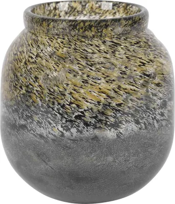 Produktbild von Rasteli Vase Glas Grau-Melange D 21,5 cm H 23,5 cm