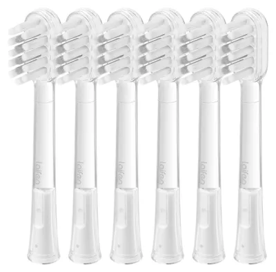 Produktbild von Laifen gepolsterte Zahnbürstenköpfe 6er-Pack, Ersatzköpfe kompatibel mit Wave/Wave Special elektrischer Zahnbürste