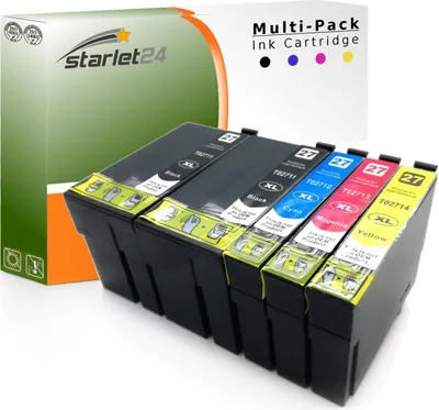 Produktbild von D&C Tintenpatronen für Epson ersetzt T271x-20er-Set