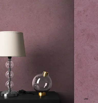 Produktbild von NEWROOM Tapete Lila Vliestapete Blumen -  Floral   Blätter   Modern