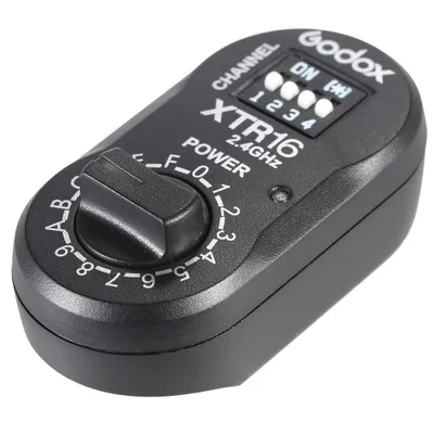 Produktbild von Godox XTR-16 2,4 G Wireless-X-System Blitz Fernbedienungsempfaenger fuer X1C X1N XT-16 Sender Trigger Wistro AD360/DE/QT/DP/QS/GS/GT Serie