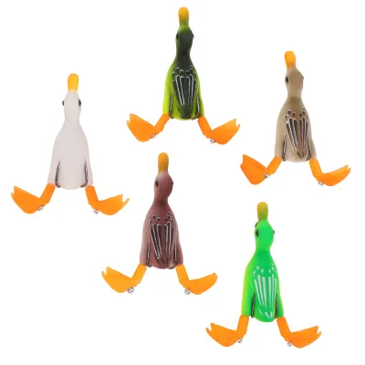 Zdjęcie produktu dla Topwater Duck, Topwater Duck Lure, Duck Lures for Bass Fishing, Floating Duck Lures, Fishing Lures, Fishing Lure Bait with Hooks