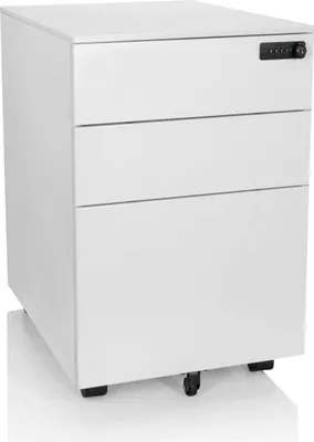 Produktbild von hjh OFFICE Rollcontainer mit 3 Schubladen COLOR OS I Bürowagen Stahl 60.0 x 39.0 x 50.0 cm