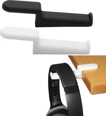 Produktbild von Headset Halterung Kopfhörer Weiß Tischhaken Schreibtischhaken Tisch Haken Halter