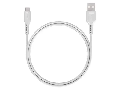 Produktbild von Tronic Lade- und Datenkabel USB Typ A auf Micro USB Weiß