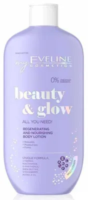 Zdjęcie produktu dla Eveline Cosmetics Beauty&Glow – balsam do ciała, nawilżenie, ukojenie