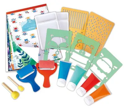 Produktbild von Hape E1067, Guss-/Mal-Set für Kinder, 2 Jahr(e), Mehrfarbig, 24 Stück(e)