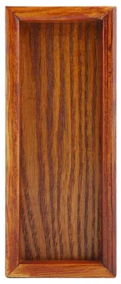 Immagine prodotto di Vassoio rettangolare in bambù, dimensioni 20 x 27 cm
