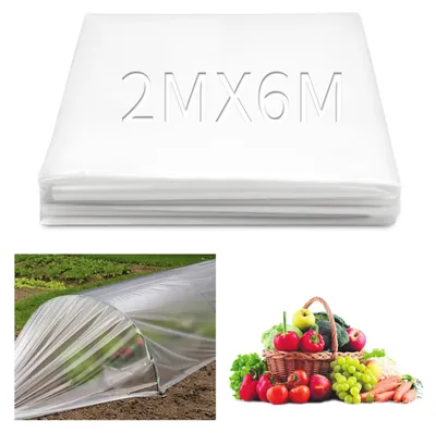 Obrázok produktu pre Solidchoice – Priehľadná fólia na pestovanie, 2 x 6 metrov