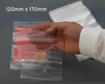 Obrázek produktu pro Sáčky se zipem 120 x 170 mm (100 ks)