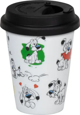 Immagine prodotto di Könitz ToGo Mug Sniff Sniff, To Go Becher, Porzellan, Bunt, 380 ml, 1151622043