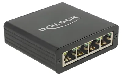 Produktbild von Delock Adapter USB 3.0 > 4 x Gigabit LAN