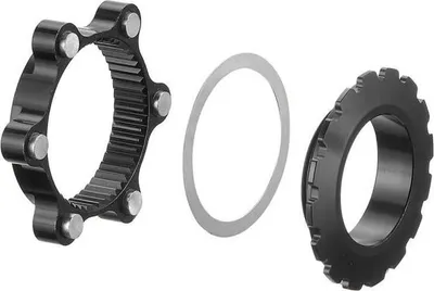 Produktbild von Ashima Cl Bremsscheibenadapter Für Fahrrad 3 Einheiten Schwarz Schwarz One Size