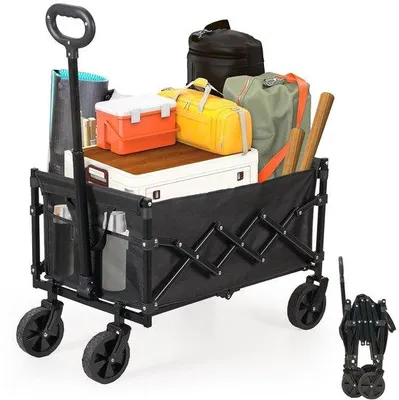 Produktbild von Azomor® Tragbare und faltbare Wagen für Strand, Sport und Campingabenteuer