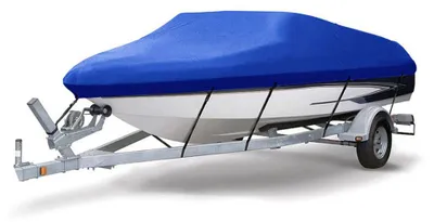 Obrázek produktu pro Plachta na loď Yacht Vnější ochrana Voděodolná Vysoce výkonná stříbrná reflexní tkanina 300D Oxford Anti-Smashing Odolná a odolná proti roztržení Vhodná pro V-HULL TRI-HULL Runabouts a Bassboote 11-13FT