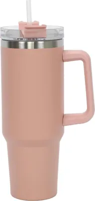 Image de Grand mug thermo en acier inoxydable, 1,2 l, rose