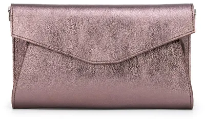 Produktbild von Caspar Elegante Echt Leder Envelope Clutch Abendtasche Damen Handtasche aus Wildleder - PREMIUM LINE - Modell No.847 -  Italy