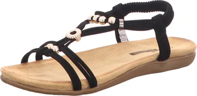Produktbild von living UPDATED Damen-Sandalette Schwarz, Farbe:schwarz, EU Größe:42