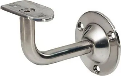 Produktbild von KWS 4524 Handlaufstütze St.silb.f.75 mm Wandabst.