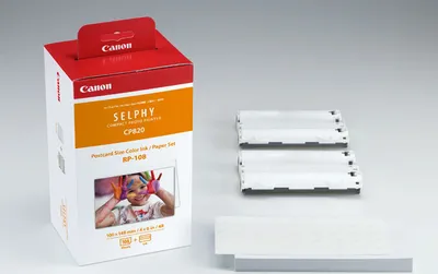 Produktbild von Canon Fotopapier-Set RP-108 10,0 x 14,8 cm glänzend 1 Set