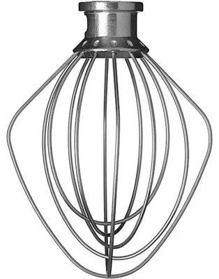 Obrázok produktu pre KitchenAid 5K452WW, Metlička, Saténová oceľ, Nerezová oceľ, 185 mm, 115 mm, 115 mm
