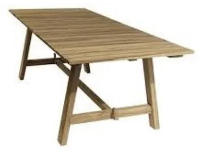 Productafbeelding van Teak Tuintafel Thijs 240X100x78 cm Van der Leeden