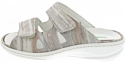Produktbild von Waldläufer Heria Pantolette Beige in Gr. 42.5