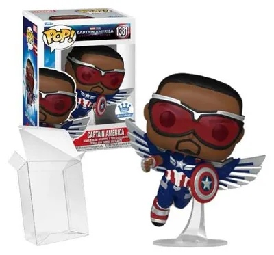 Obrázek produktu pro Figurka Funko POP Captain America: Brave New World 1381 Captain America Special Edition