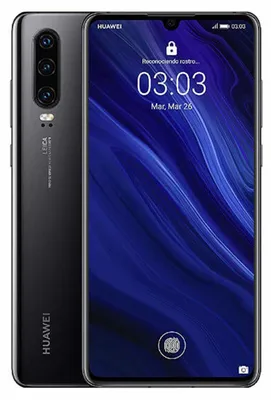 Produktbild von Huawei P30, 15,5 cm (6.1"), 6 GB, 128 GB, 40 MP, Android 9.0, Schwarz
