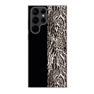 Produktbild von MuchoWow® Handyhülle Schutzhülle Hülle für Samsung Galaxy S22 Ultra Tierdruck - Design - Tiere Silikon Softcase Handy Hülle - Abbildung