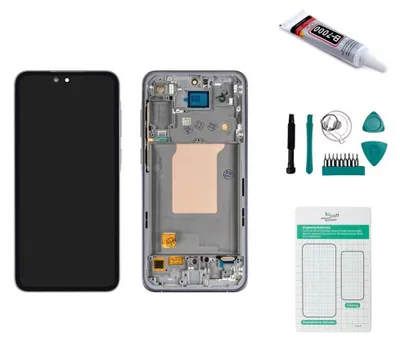 Produktbild von Samsung Galaxy A55 5G Display Awesome Navy - Set