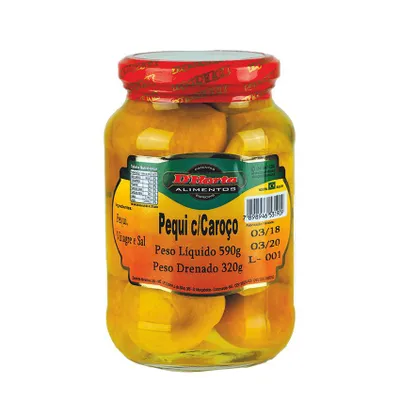 Produktbild von D HORTA Pequi-Früchte (mit Kern) Pequi com