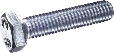Produktbild von Dresselhaus WGR 0222, Bolzen, Verzinkter Stahl, M16, Sechskantkopf, Edelstahl, 30 mm