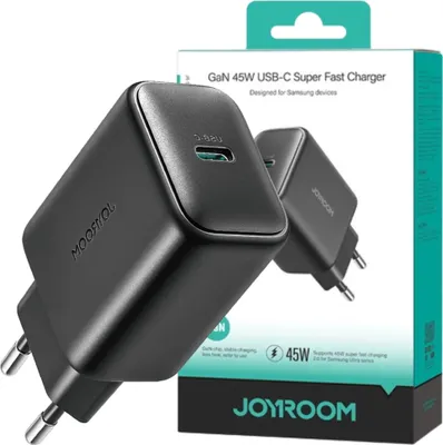 Immagine prodotto di Joyroom Jr-Tcf23 Caricatore di rete Usb-C 25W Sfc / Pps / Pd - Nero