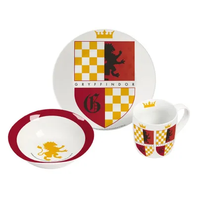 Produktbild von Kindergeschirr Gryffindor 3-teilig