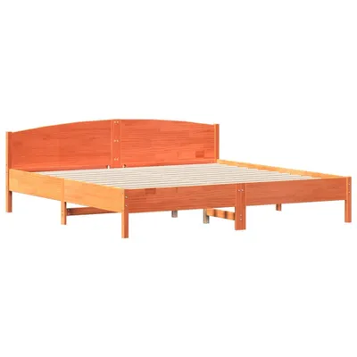 Obrázek produktu pro Postel bez matrace voskově hnědá 180 x 200 cm masivní borovice