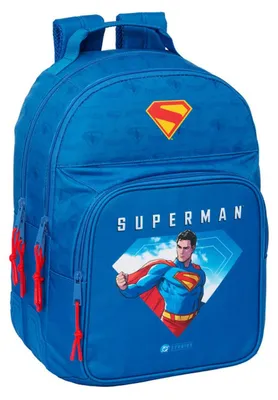 Produktbild von Safta Superman Rucksack Blau  Blau One Size