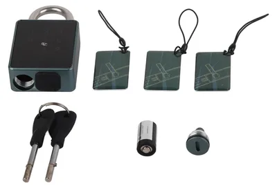 Obrázok produktu pre Inteligentný zámok s heslom, IP65, vodotesný, ovládanie cez Bluetooth aplikáciu, bezkľúčový virtuálny zámok pre TTLOCK