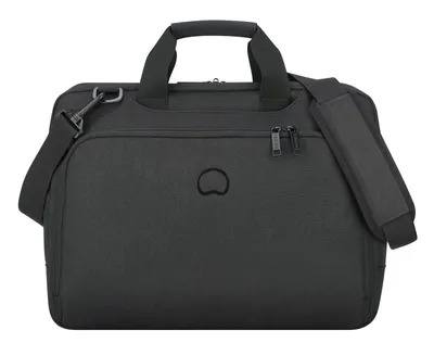 Zdjęcie produktu dla DELSEY PARIS torba biznesowa z przegrodą na laptopa Esplanade Briefbag 2 Compartment PC15.6" Deep Black czarna
