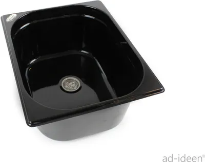 Immagine prodotto di Lavello 325x265x150 in acciaio inox con scarico Lavello da campeggio Lavabo camper