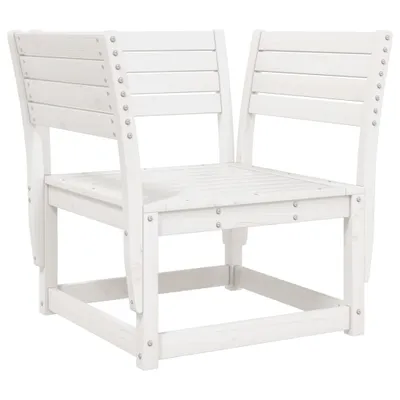 Immagine prodotto di vidaXL Sedia da giardino in legno di pino massiccio bianco