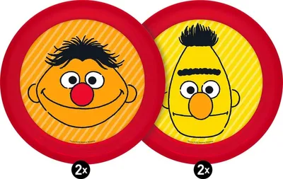 Immagine prodotto di Set di 4 piatti Sesame Street PP