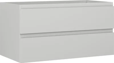 Obrázok produktu pre Mexen Orio kúpeľňová skrinka 90 cm, 2 zásuvky, sivá matná - 91A10-09047-2-BFF62