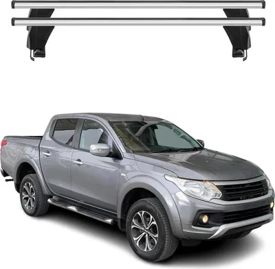 Obrázok produktu pre Menabo strešný nosič základný nosič pre Fiat Fullback 2016-2019 50 kg hliník strieborný 2 diely
