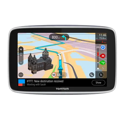 Produktbild von TomTom GO Premium, Multi, Intern, Ganz Europa, 2D/3D, 12,7 cm (5"), 480 x 272 Pixel