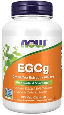 Obrázok produktu pre Zelený čajový extrakt, 400 mg, 180 kapsúl, bez gluténu