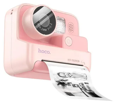 Obrázek produktu pro HOCO Dětský fotoaparát DV200 s tiskárnou Okamžitý obraz růžový