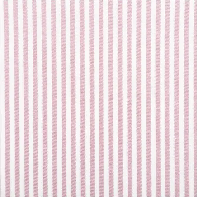 Produktbild von Baumwollstoff Popeline Streifen mauve weiß Meterware 1,44 m