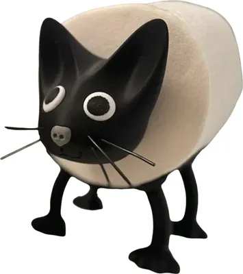 Produktbild von Tier-Toilettenpapierhalter, freistehend, Cartoon-Schaf-Toilettenpapierhalter, 3D-gedruckter Schweine-Katzen-Toilettenpapierhalter für Badezimmerdekor, Taschentuchrollenaufbewahrung