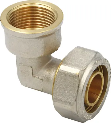 Produktbild von Klemmring Schraubfitting Winkel 26x3 90° - 3/4" Zoll Innengewinde